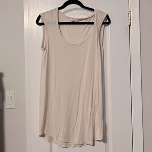 Talula semi-sheer nude dress